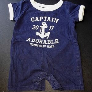Boys Captain Sailor bodysuit